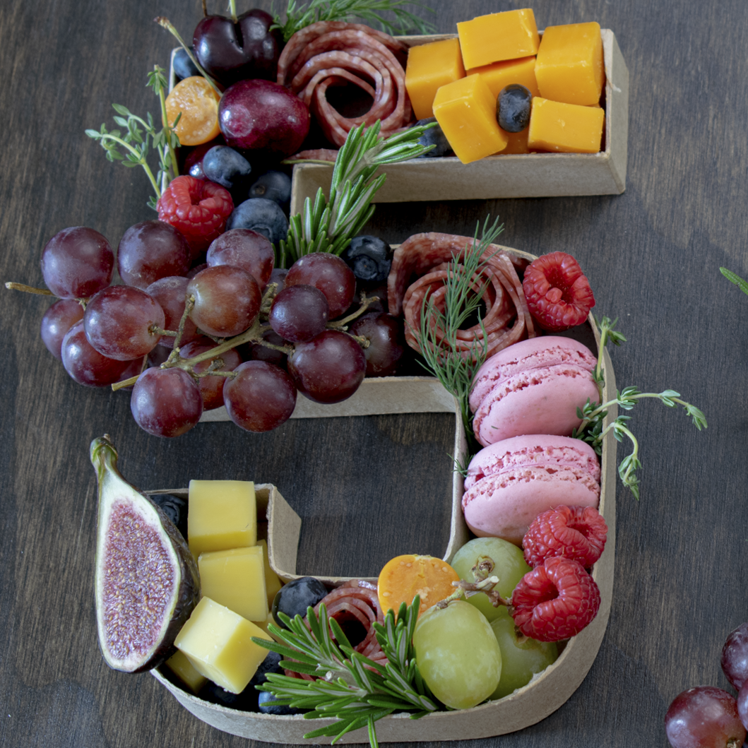Cheese & Charcuterie Numbers/Letters